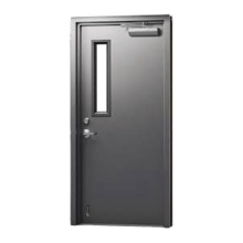 Aislamiento térmico Palusol 4 Panel Fire Door entre garaje y casa